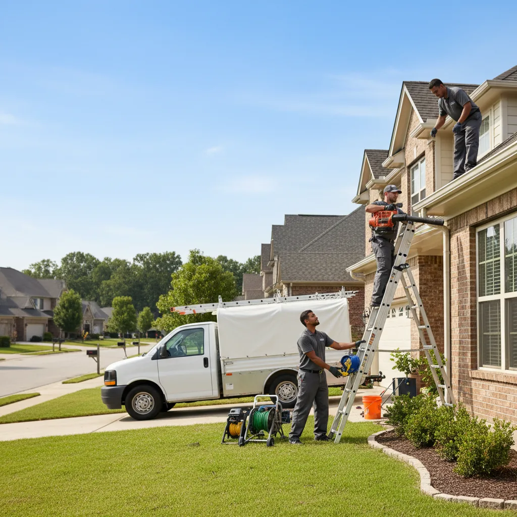 Home Gutter Service in Harrell, AR near me
